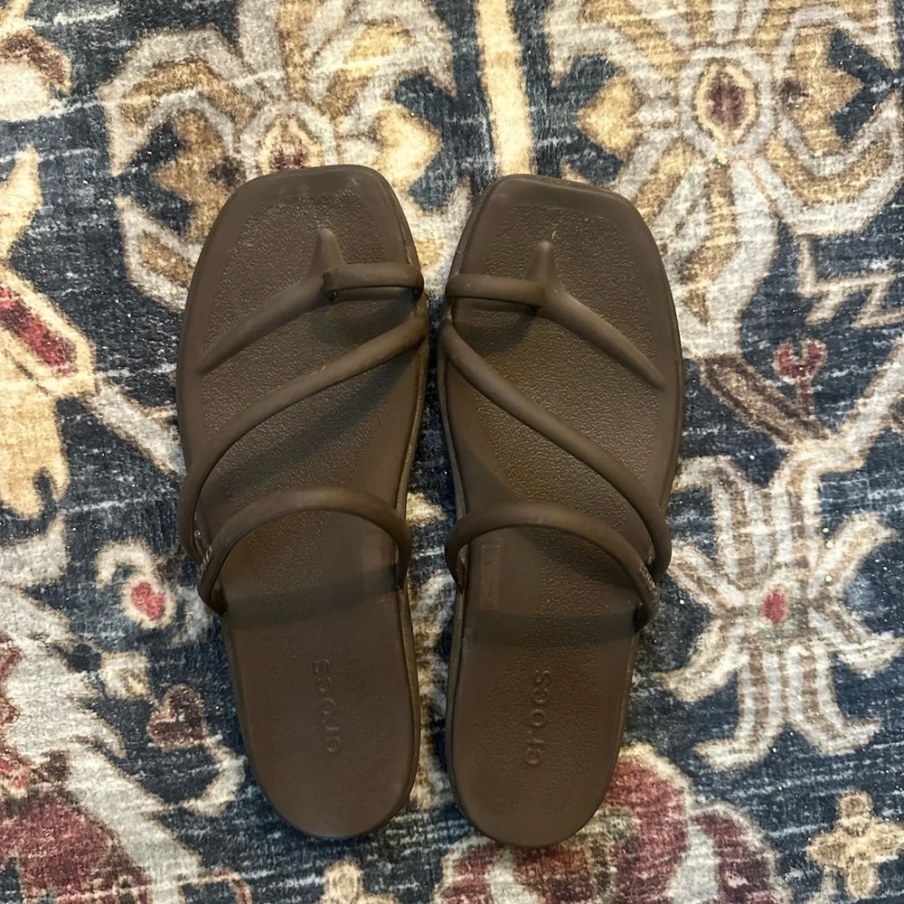 Crocs Strappy Miami Sandals - Coffee - Picture 3 of 5